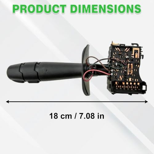 Interrupteur de Comodo Phares robuste avec connecteur 13 broches pour Clio II