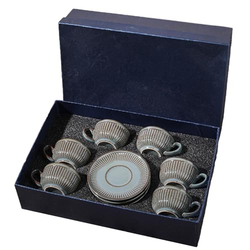 Vintage Espresso Cup And Plate Set