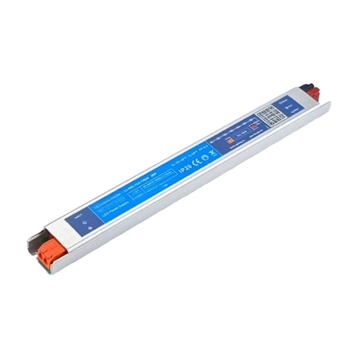 Transformateur alimentation LED 12V 40W mince longue à découpage