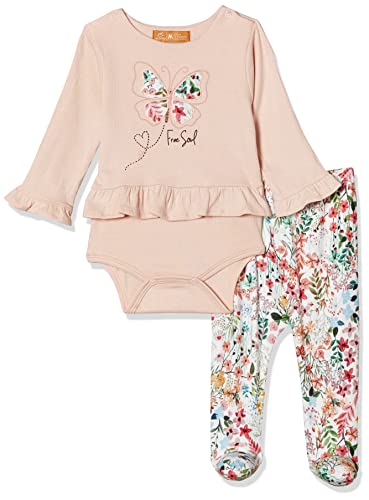 Conjunto Blusa e Calça para Bebê Up Baby Menina, Rosa, G