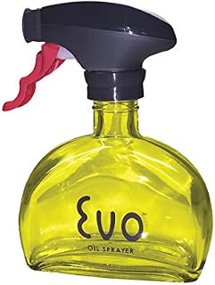 Evo Oil Sprayer 8116 Evo Glass Trigger Sprayer Bottle, Non-Aerosol for Olive Cooking
