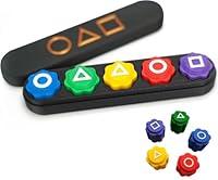 ZOSIGN Gonggi Korean Game, Traditionelles Koreanisches Spielspiel, Gonggi Jack Stone Pebbles Set, Gonggi Spiel, Gonggi Koreanisches Spiel,5PCS + Box