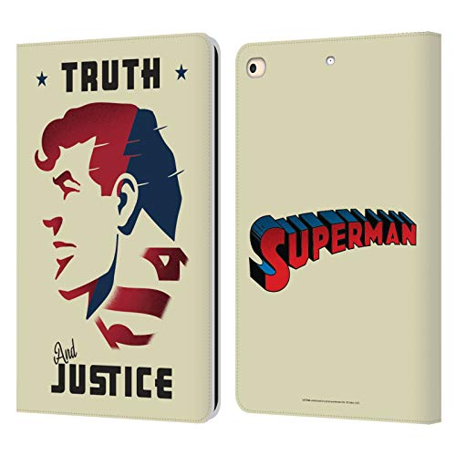 Étui iPad 9.7 anti-rayures Superman pour protéger l'écran et ranger vos cartes