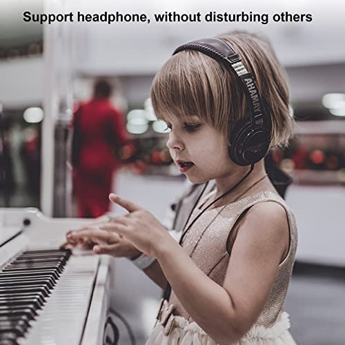 88 Touches Clavier Piano Pleine Taille Avec Touches Lestées Support De Piano Numérique Bluetooth MIDI Clavier Électrique for Débutants Adultes Enfants Comprend Support, Triple Pédale (Color : Brown) - Les Beatles, Paul McCartney, John Lennon, RIngo Starr, George Harrison 88 Touches Clavier Piano Pleine Taille Avec Touches Lestées Support De Piano Numérique Bluetooth MIDI Clavier Électrique for Débutants Adultes Enfants Comprend Support, Triple Pédale (Color : Brown) – Image 5