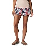 Columbia Women's Sandy River II Printed Short, White Lakeshore Floral Multi, Small