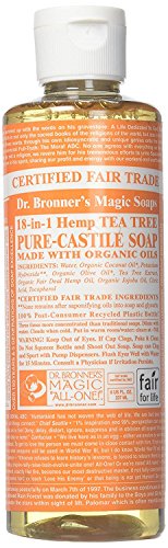Dr Bronner's Tea Tree Castile Soap ( 1X8 Oz)