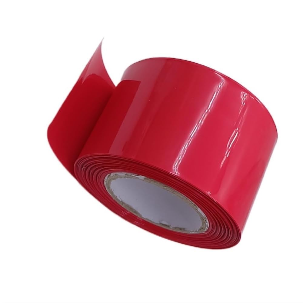 Rurki termokurczliwe z PVC, Rurki termokurczliwe PCV do tulei kablowej z ochroną izolacji 18650 300 V, wiele rozmiarów(85MMx10METERS)