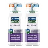 SmartMouth Activated Dry Mouth Mouthwash, Dry Mouth and Bad Breath Relief, Mint, 16 fl oz, 2 Pack