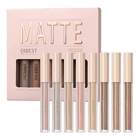 Anglicolor Flüssiger Lidschatten, 8 Colours Matte Lidschatten Stift Cover