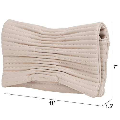 Image of JNB Faux Leather Envelope Clutch Purse
