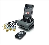 DEXIM DRA022 AV Dock Station with Remote Control for iPhone 3GS/3G/iPod Touch/iPod