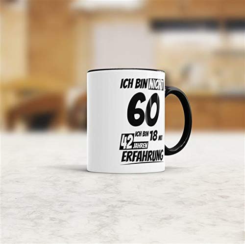 Tazza di compleanno Ich bin XX con XX esperienza...