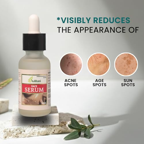 Image of Face Serum 30ml, 10% Niacinnamide(Vitamin B3), Hydrates, Brightens & Revitalizes Skin, Lightweight Daily Use, Safe for All Skin Types, Paraben & Sulphate-Free, Dermatologically Tested