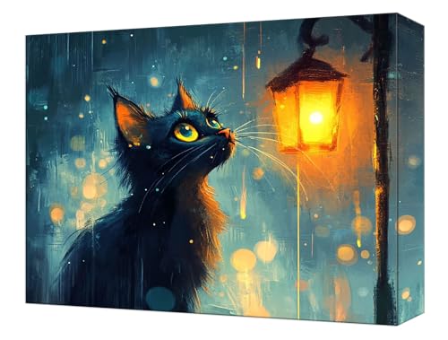 Coloriage Numerote Adulte Lampadaires Chat pour un moment de détente créative à la maison