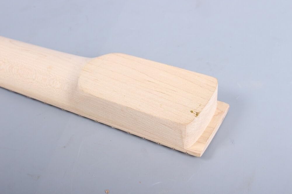 Manico for chitarra baritona a 24 tasti, testa a paddle da 30 pollici, tastiera in acero senza intarsio fai te