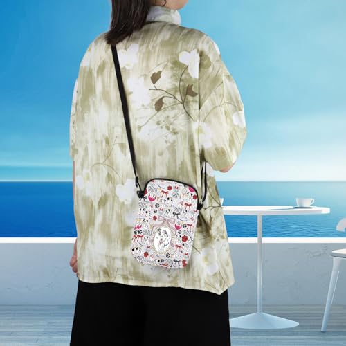 WCGXKO Dog Messenger Bag Cartoon Gift Crossbody Purses Bag4