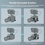 SMALLRIG Mini Follow Focus Kit with A/B Stops, Lens Zoom Control for DSLR Mirrorless Cameras, Fits Different Diameter Lenses Up to 114mm - 3010C - Image 5