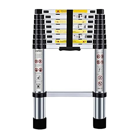 Escalera Telescópica Nestling 2,6m con Bloqueo Automático Cover