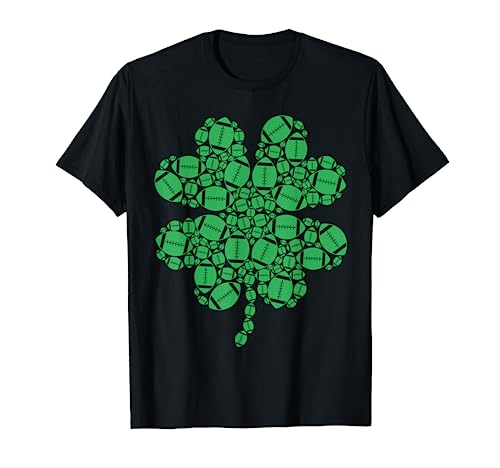 Jugador de fútbol Sport Clover Leaf Irish St Patrick's Day Camiseta