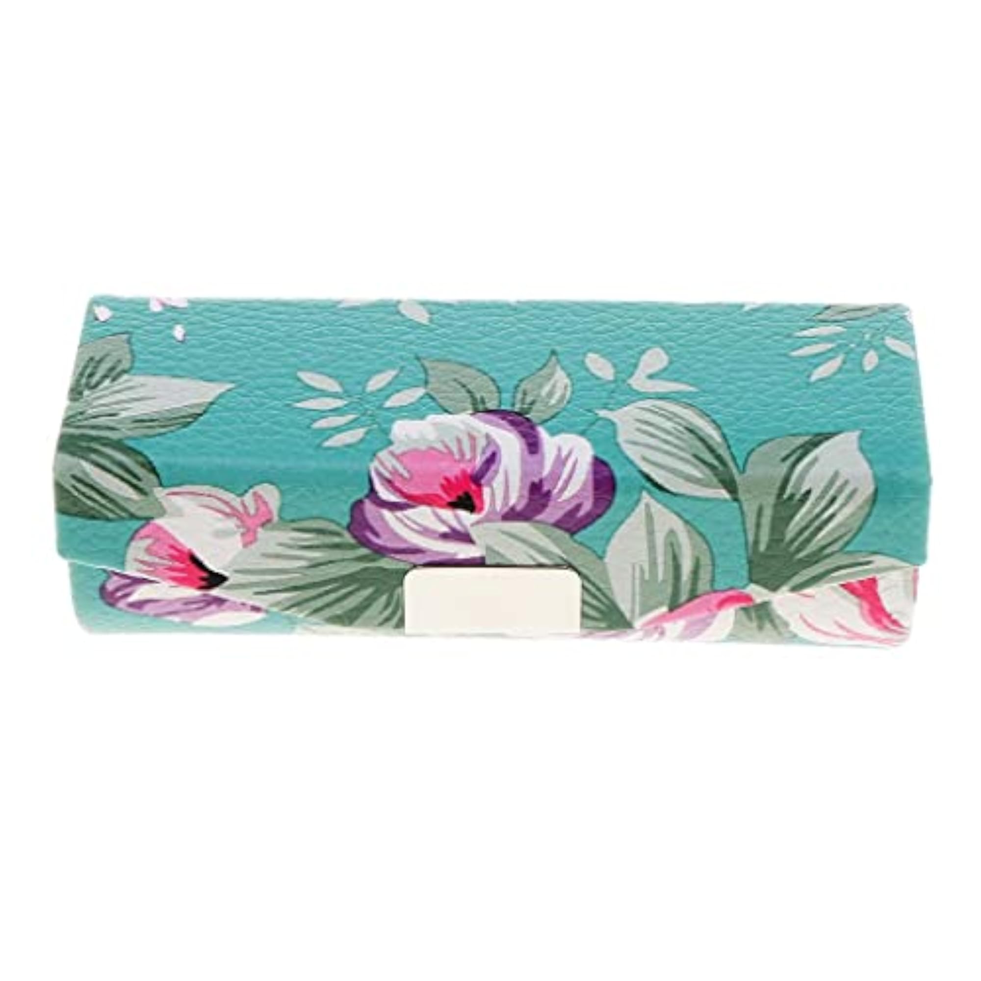 Leather Jewelry Makeup Lipstick Holder Case with Mirror