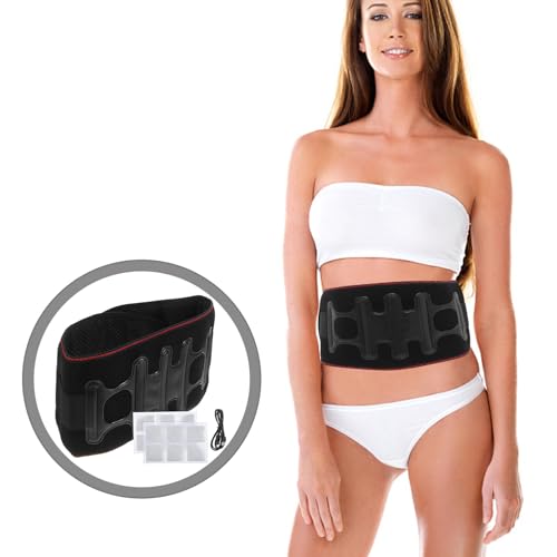 Cinturón Lumbar Eléctrico Calefactable USB para Abdomen miniatura 6