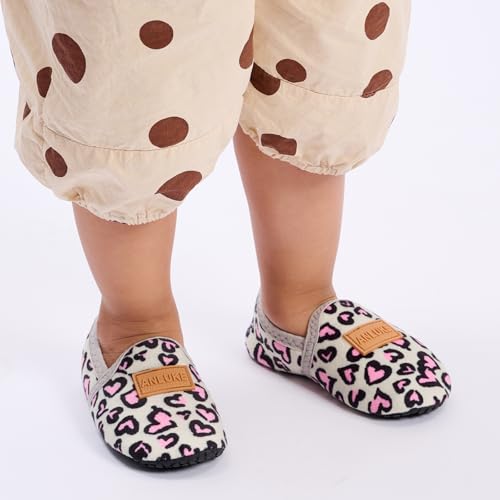 Image of ANLUKE Kids Toddler Slippers Boys Girls Indoor House Shoes Non-Slip Slippers Socks Outdoor Warm Walking Shoes