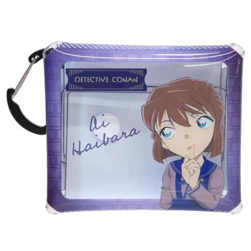 マリモクラフト 名探偵コナン クリアマルチケースSS 灰原哀 小物収納 ミニポーチ キャラクター グッズ 約W90×H75×D20mm MCN-657