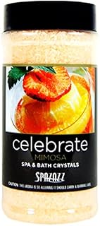 Spazazz SPZ-509 Set The Mood Crystals Container, 17-Ounce, Mimosa Celebrate