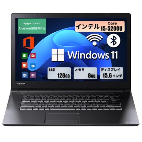 Amazon.co.jp: 【整備済み品】ノートパソコン 東芝 dynabook B65 第5