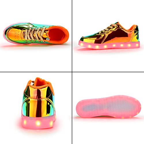 Image of Light Up Shoes Men Women LED Shoes USB Charging Adult High Top LED Sneakers Glow in The Dark Footwear for Dancing Party Festivals Festivals