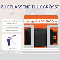 Yankony Handgepäck Rucksack 55x40x20 Für Ryanair – Ansicht 2
