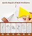 Drywall Repair Kit,Wall Patch Repair Kit,2 Pack Wall Patching Agent,Simple Filling of Wall Holes & Efficient Crack Repair, Plaster Wall Repair,Apartment Friendly