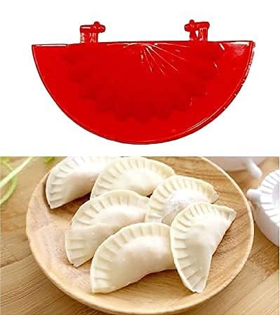 SPARSHMART Fast & Uniform Snack Making Mould Set | Modak and Gujiya Press for Diwali/Holi 4