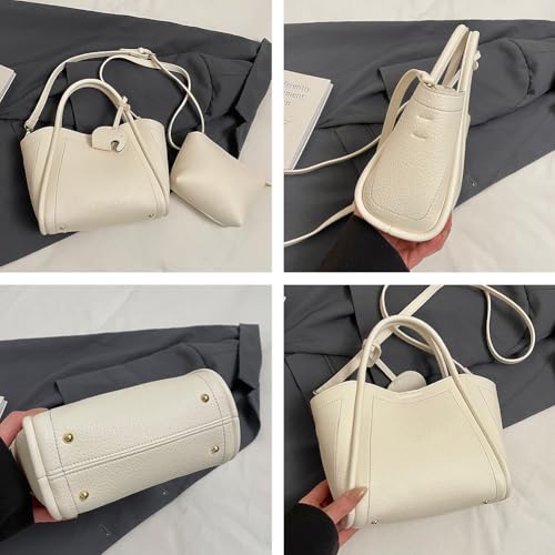 Pebbled Leather Hobo Bags for Women Fashion Bucket Tote Purse Solid Color Crossbody Bag for Work Commute Daily Essentials4