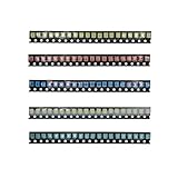 5 Colors x 20 Pcs =100pcs, 1210 SMD LED Diode Lights Chips Assorted Kits (Surface Mount) for PCB DC 20mA 20mA High Intensity Lighting Components Light Emitting Diodes