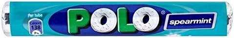 Polo Spearmint Roll 34g (Pack of 10)