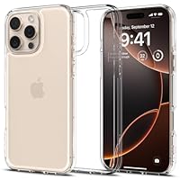 Spigen Cover Ultra Hybrid Compatibile con iPhone 16 Pro Max - Trasparente
