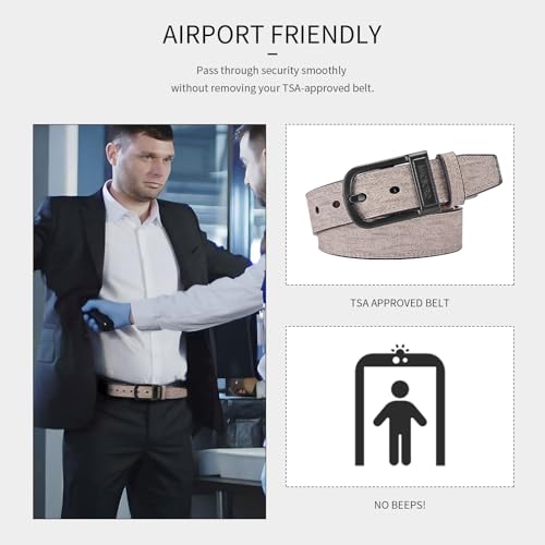 Tsa Approved Plastic Belt Buckle Airport Security Belts Hypoallergenic Non Metal Nickel Free Leather Belt2