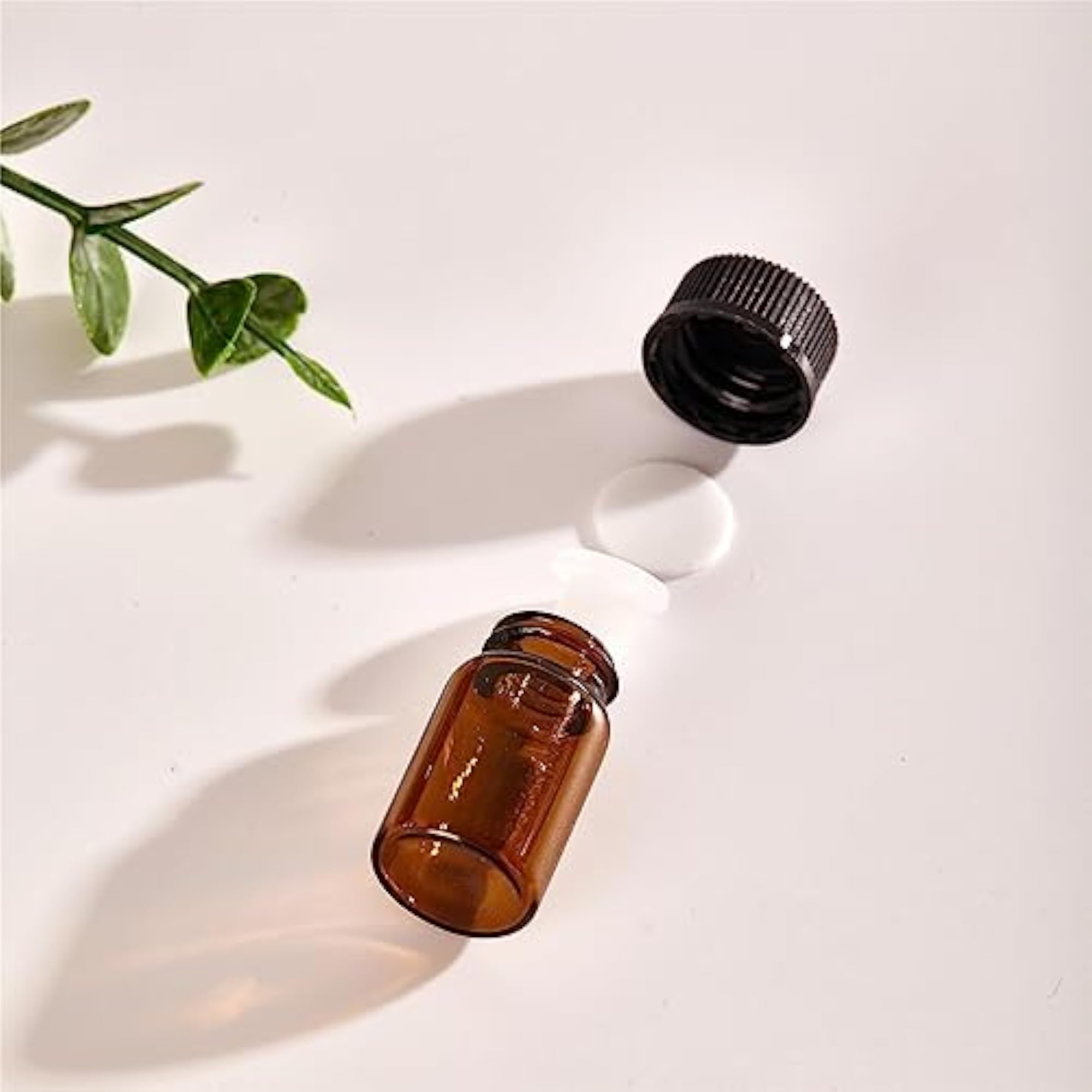 Essential Bottles Cosmetic Oils, 100x Glass Vials, 2ml