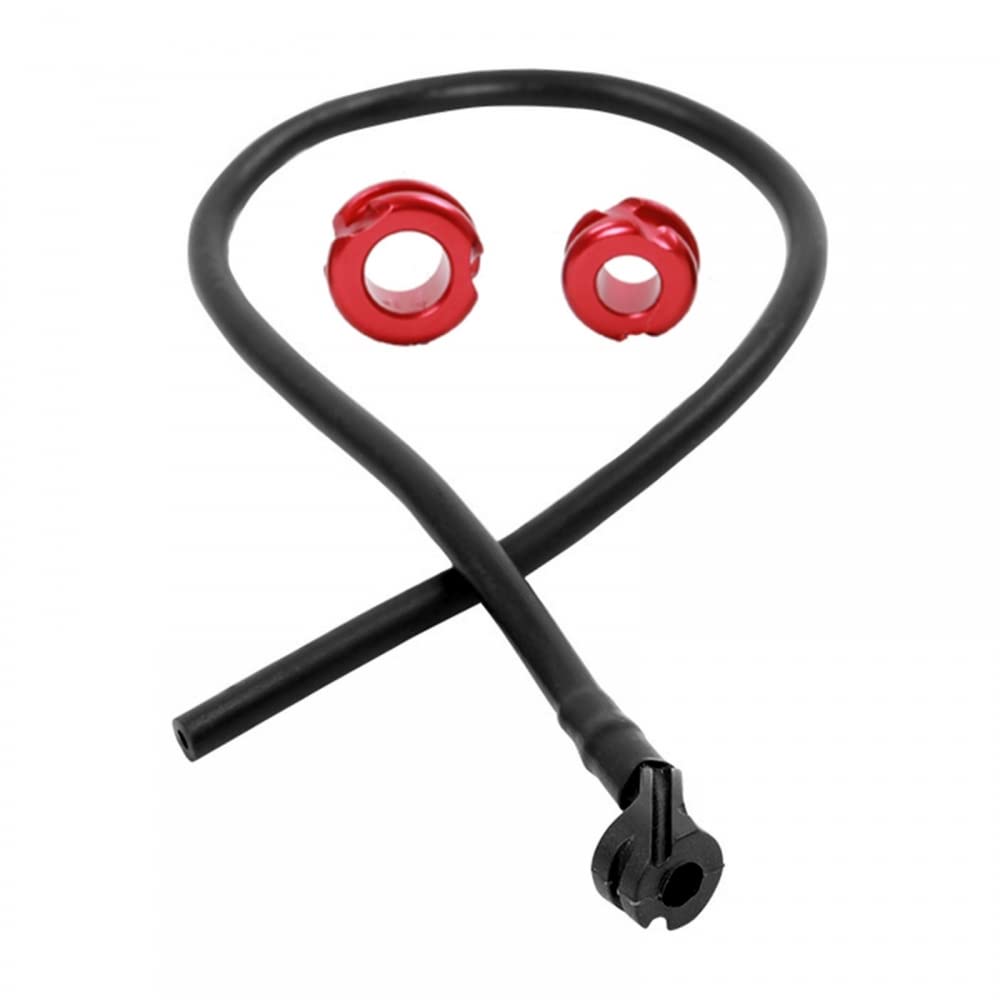 DONGKER 3PCS 1/4" 3/16" Bow Sight Peep,Card Slot Design Silicone Peep Sight with Archery Peep Sight Tube for Archery Compound Bow Shooting Hunting