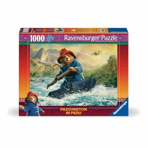 Ravensburger Puzzle 12001266 - Paddington in Peru - 1000 Teile Paddington-Bär Puzzle für Kinder und Erwachsene ab 14 Jahren