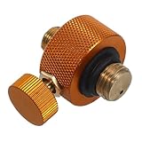 Supvox Gasadapter für Outdoor Campingkocher zur Einfachen Umrüstung von Mittleren Ostflüssiggasflaschen aus Leichter Kupfer Aluminiumlegierung für Camping und Outdoor Kochen