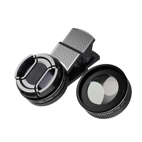 Objectif vidéo externe macro 20x 4BLANC® avec support réglable pour smartphone - 2