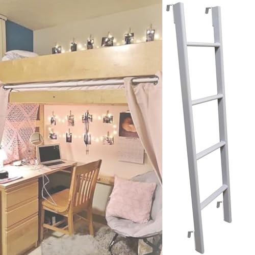 Échelle de décoration de lit multifonction en métal durable 51"-59"