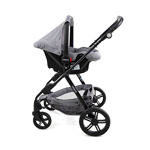 Cosco Kids, Travel System Poppy Duo, Cinza Mescla