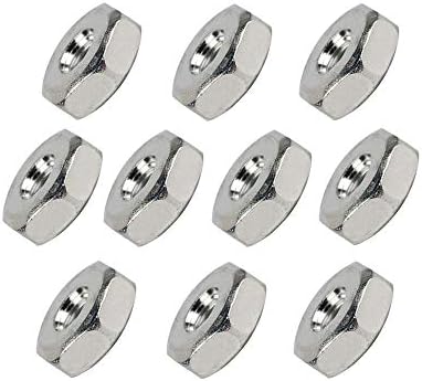 SaferCCTV Sprocket Cover Bar Nuts Compatible with Stihl 028 029 030 031 032 034 036 MS240 MS260 MS251 MS271 MS280 MS290 MS310 MS340 MS360 MS380 MS381 Chainsaw Replace Part# 0000 955 0801, 10Pcs