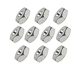 SaferCCTV Sprocket Cover Bar Nuts for Stihl 028 029 030 031 032 034 036 MS240 MS260 MS251 MS271 MS280 MS290 MS310 MS340 MS360 MS380 MS381 Chainsaw Replace Part# 0000 955 0801, 10Pcs