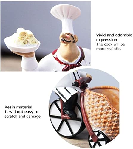 Soporte decorativo para botellas de vino de resina miniatura 4