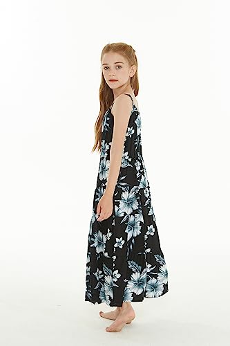 Image of Hawaii Hangover Family Matching Hawaiian Clothes, Midnight Bloom | Family matching Hawaiian outfits, Midnight Bloom, lightweight rayon, machine washable, tropical floral print, luaus, cruises