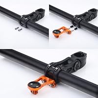 Dymoece Fahrrad Halterung für Wahoo Kompatibel mit Mehreren Wahoo Computern Fahrrad Halterung Lenkerhalterung mit Licht Adapter für Wahoo Elemnt,Elemnt Bolt,Elemnt Mini,Elemnt Roam – Ansicht 2